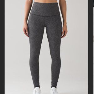 Lululemon 29" Wunder Under Pant (Hi-Rise) (Heathered Grey)